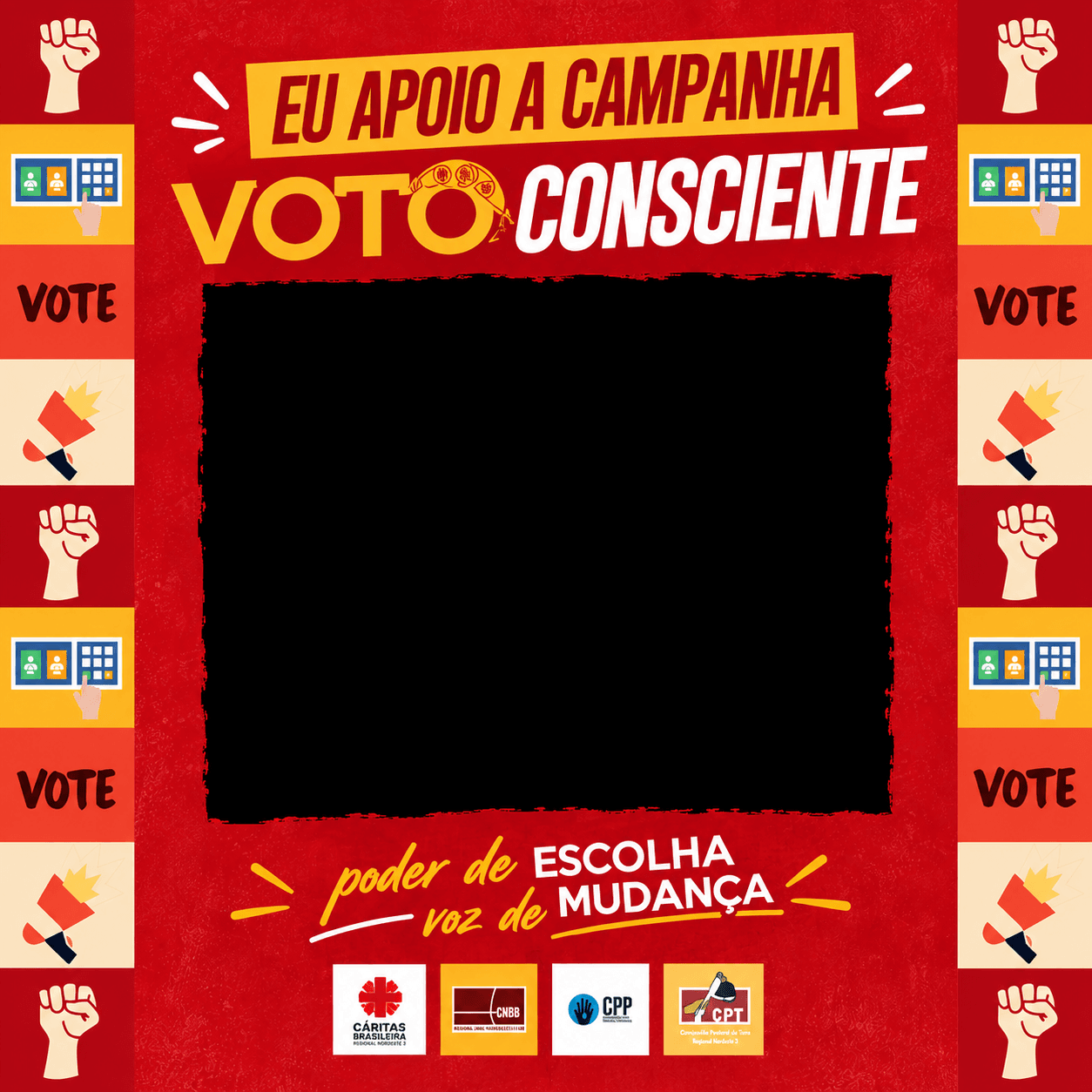 Moldura de VotoConsiente2026